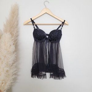 Victoria secret barbie Baby Doll lingerie 34 C